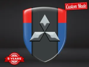 Mitsubishi Auto Embleme Custom Pro Max Robust Elegant Layout